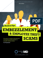 Medical Spa Embezzlement Employee Theft Scams