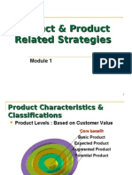 M1 Product & Product Related Strategies