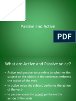 Passive and Active
