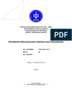 POB GIZ S1 012 Prosedur Pengadaan Sarana Dan Prasarana PDF