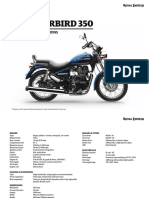 Thunderbird 350 Specifications