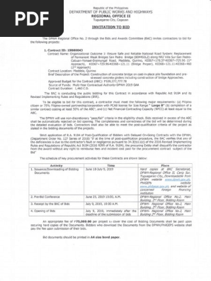 Invitation to Bid