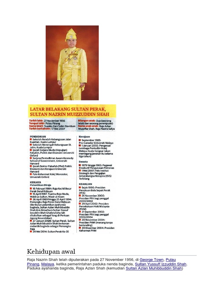 Maklumat Tentang Sultan Pdf
