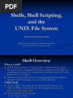 Shells, Shell Scripting, and The UNIX File System