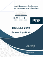 Proceedings of IRCEELT 2019