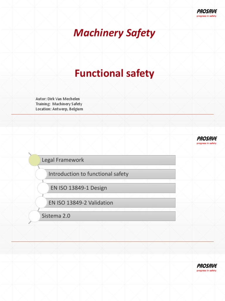 Functional Safety in Machinery Design | PDF | Programmable Logic ...