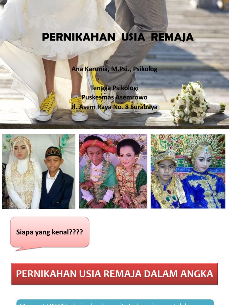 Pernikahan Dini | PDF