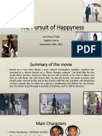 The Pursuit of Happyness: Luis Diego Prado English Course September 29th, 2017