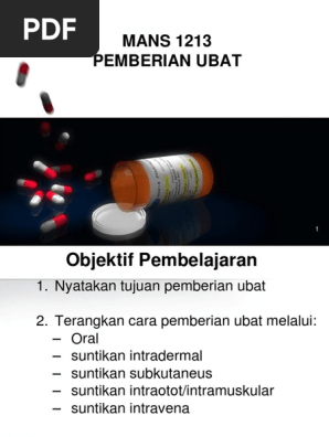 Pemberian Ubat Oral Pdf