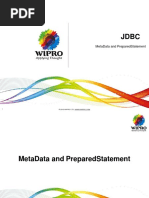 JDBC-4 MetaData and PreparedStatement