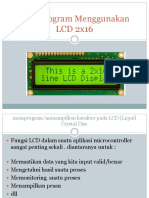 Memprogram Menggunakan LCD 2x16
