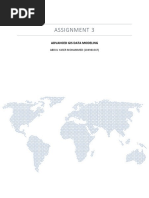 Assignment 3: Advanced Gis Data Modeling