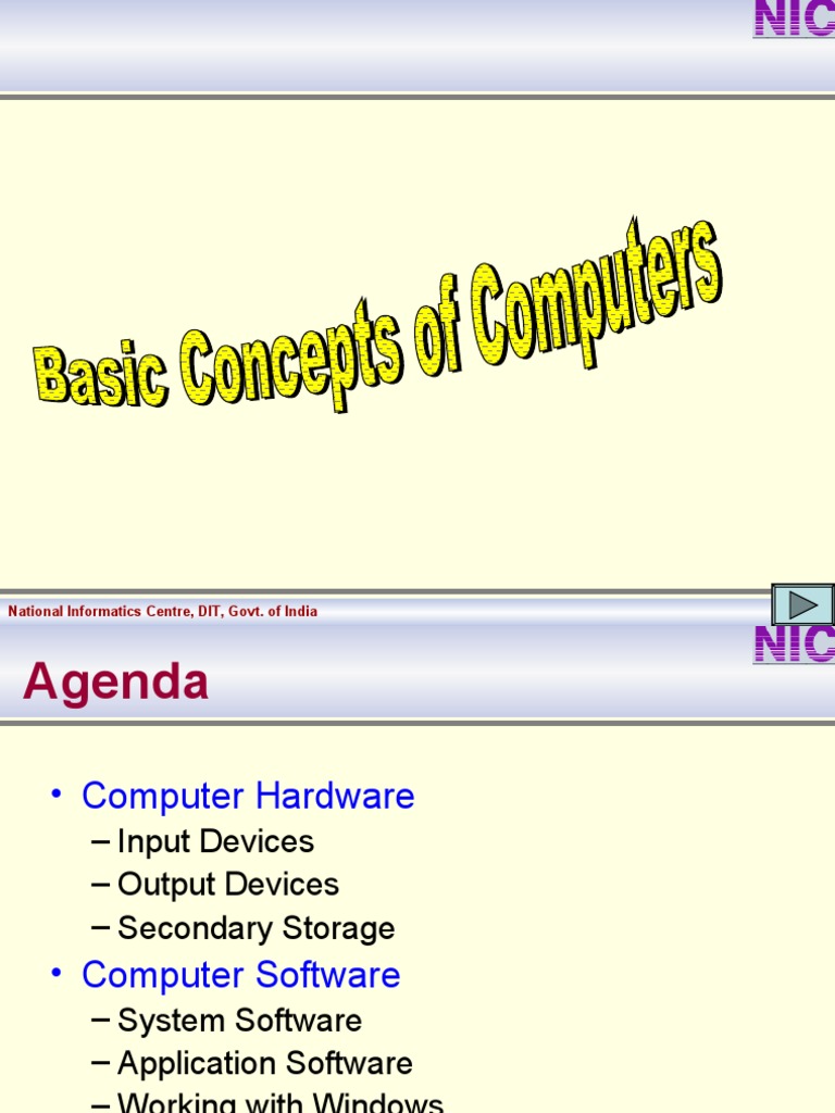 National Informatics Centre, DIT, Govt. of India | PDF