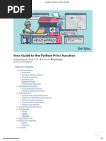 Guide To Python Print Function