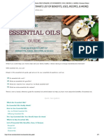 Essential Oils Guide (The Ultimate List of Benefits, Uses, Recipes, & More) - Nontoxic Reboot
