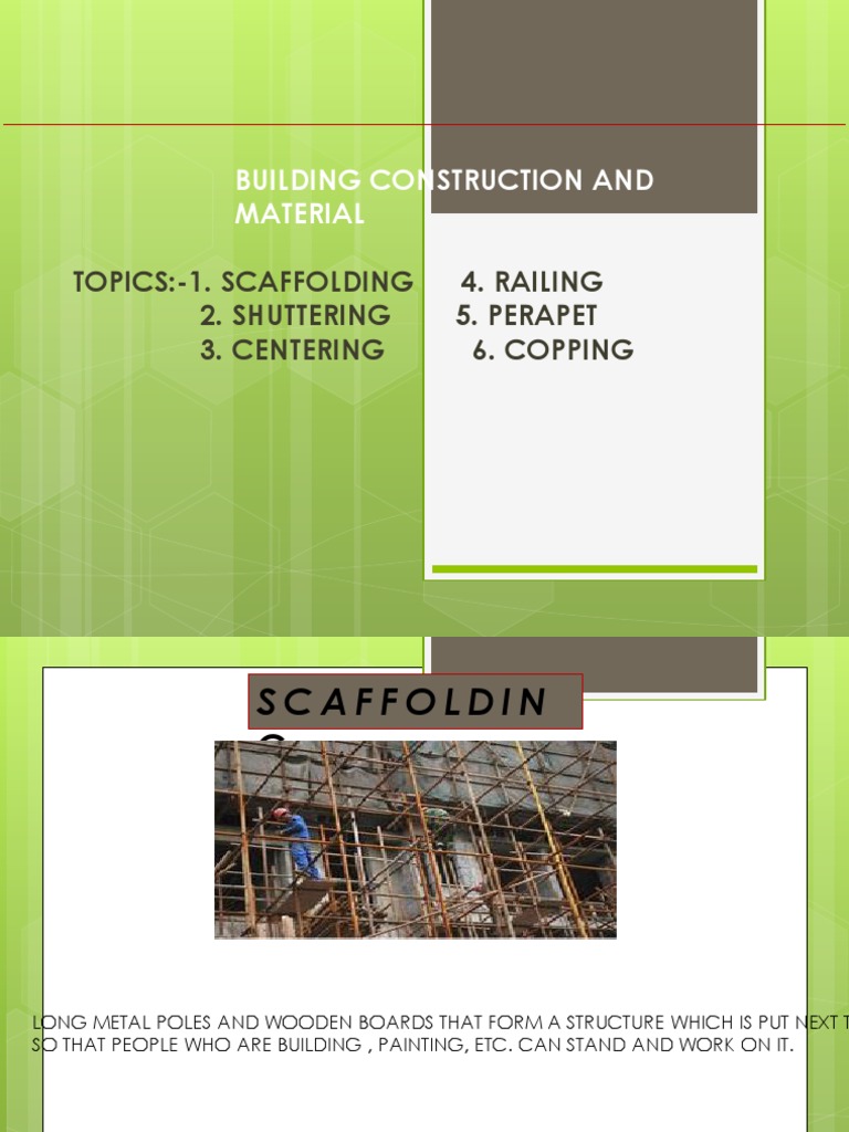 Building Construction Materials Guide | PDF