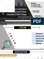Integrated Coal Gasification Combined Cycle Power Generation Plant Design