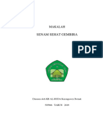 Makalah Senam Sehat Gembira