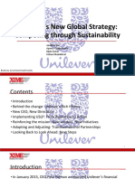 Unilever's Global Strategy for Sustainability