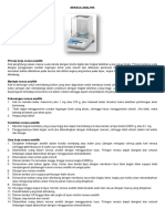 Neraca Analitik PDF