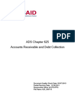 ADS Chapter 625 Accounts Receivable and Debt Collection
