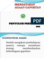 Tayangan Modul Organisasi Poktan