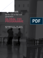 Next-gen CIO Programme (19-23 Nov