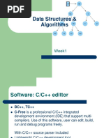 Data Structures & Algorithms - Week 1 To 7