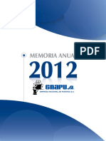 Memoria Anual 2012 PDF