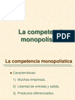 Competencia monopolistica 