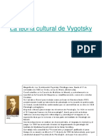 La Teoría Cultural de Vygotsky