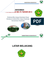 Permenkes 75 TH 2014 Tetang Puskesmas - 2