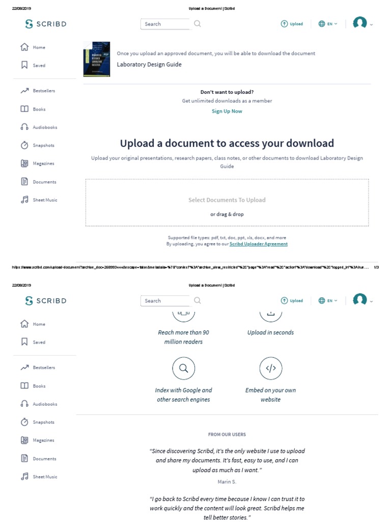 Upload A Document To Access Your Download: Laboratory Design Guide ...