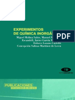 Experimentos de Quimica Inorganica PDF