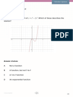 2x - Which of These Describes The Relation?: Topic: Horizontal Line Test