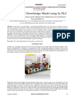 Automation of Drawbridge Model Using by PLC: Iarjset