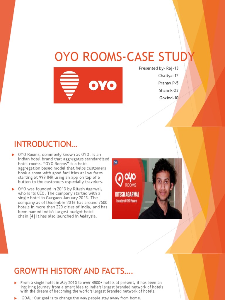 Oyo Rooms Case Study Pdf Hotel Brand