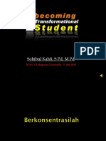 Be Transformational Student