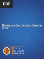 Dlis105 Reference Sources and Services PDF