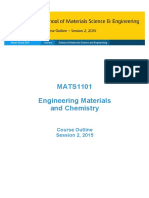 MATS1101 Engineering Materials and Chemistry