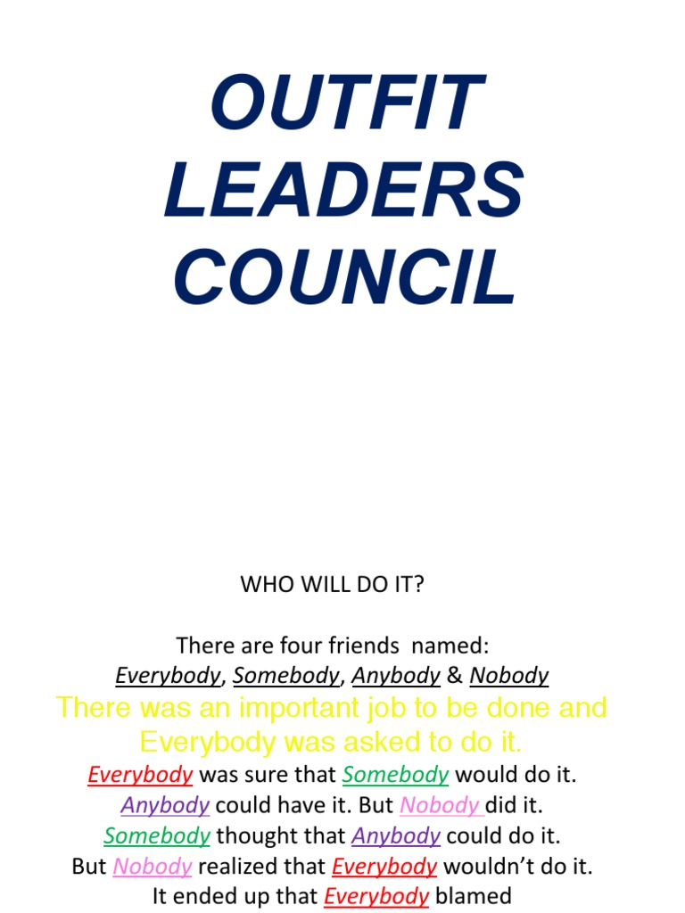 Crew Leaders Council | PDF