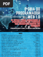 O guia do programador WEB 1.0