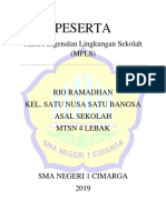 Kartu Identitas Untuk Siswa MPLS