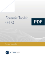 Forensic Toolkit (FTK) : User Guide