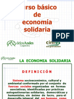 Curso Basico de Economia Solidaria. Cooperandes