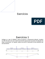 Exercícios de estruturas de aço