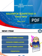 Kelompok Kompetensi H News Items: Waktu: 18 JP