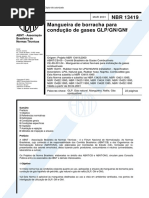 NBR 13419 - Mangueira de Borracha para Condução de Gases GLP-GN-GNF PDF