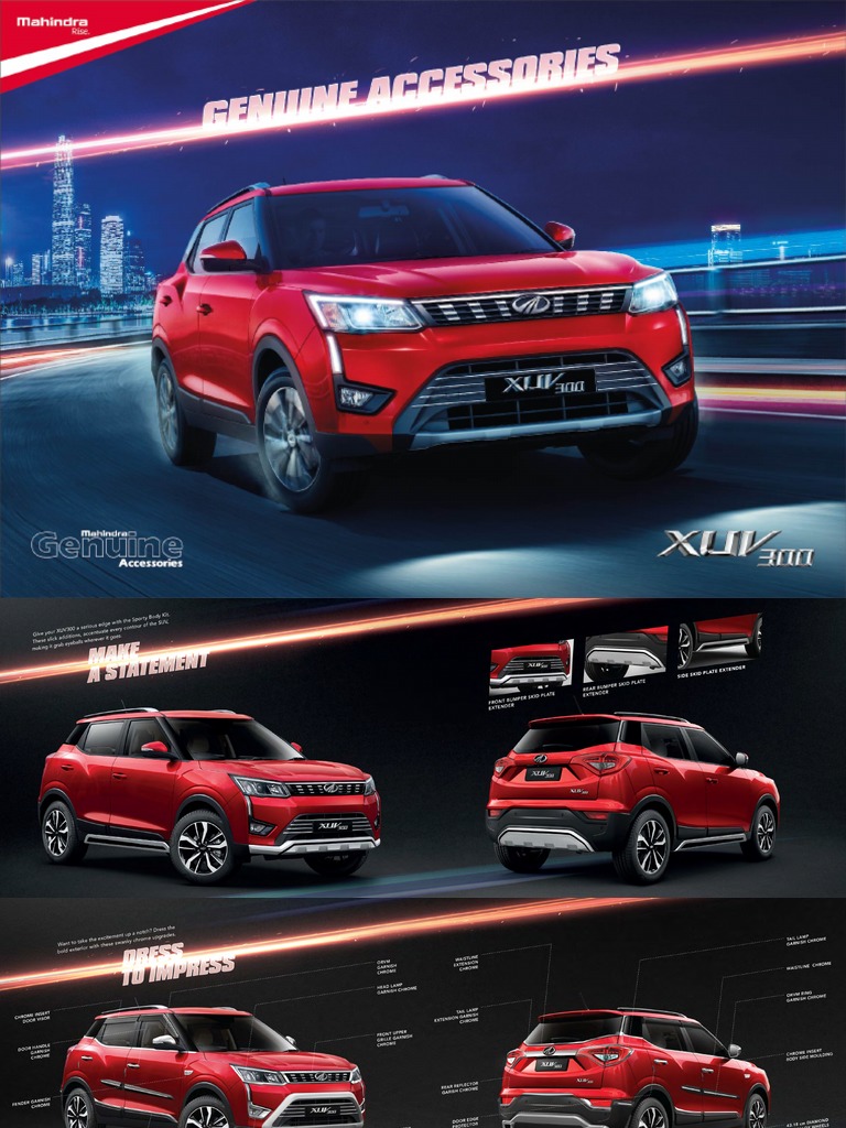 XUV300 Accessory Brochure PDF