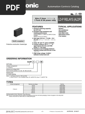Mech Eng Ldp Pdf Relay Electrical Resistance And Conductance